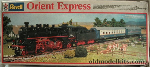 Revell 1/87 Orient Express HO Train, 2190 plastic model kit